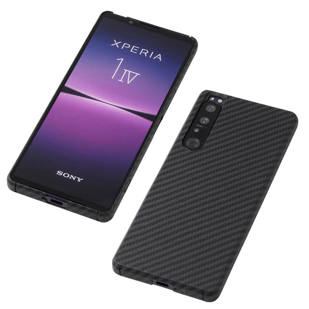 「Xperia 1 IV」向け薄型軽量ケース　装着していないかのような使用感