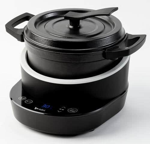 ほったらかしで無水調理できる電気鍋　「オートモード」で自動火力調節