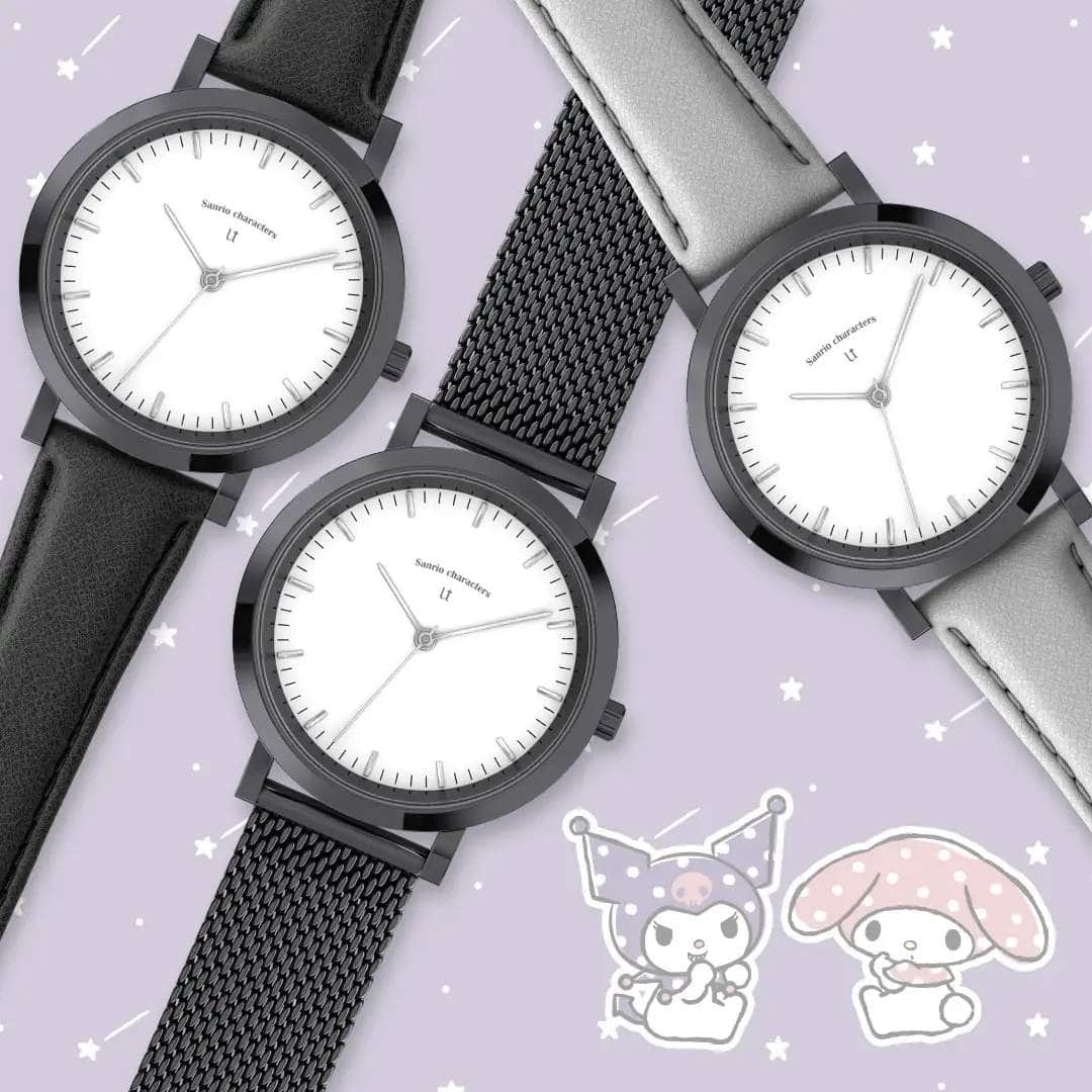 「サンリオキャラクターズ　カスタムウオッチ」　組み合わせは680通り
