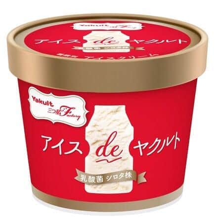 ヤクルト風味のアイス「アイスdeヤクルト」　なめらか濃厚、後味はすっきり