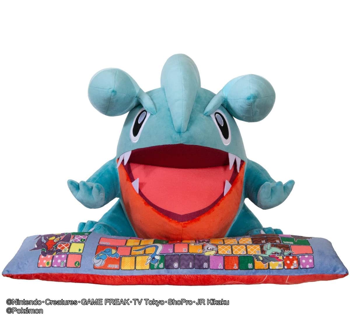 「ポケットモンスター PCクッション フカマル」　長時間のパソコン作業に