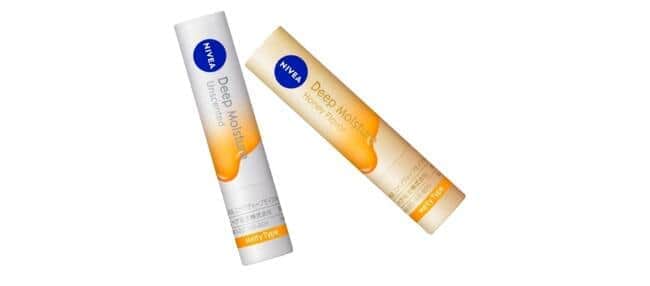 塗った瞬間とろけるリップクリーム　カサつく唇にも塗りやすい