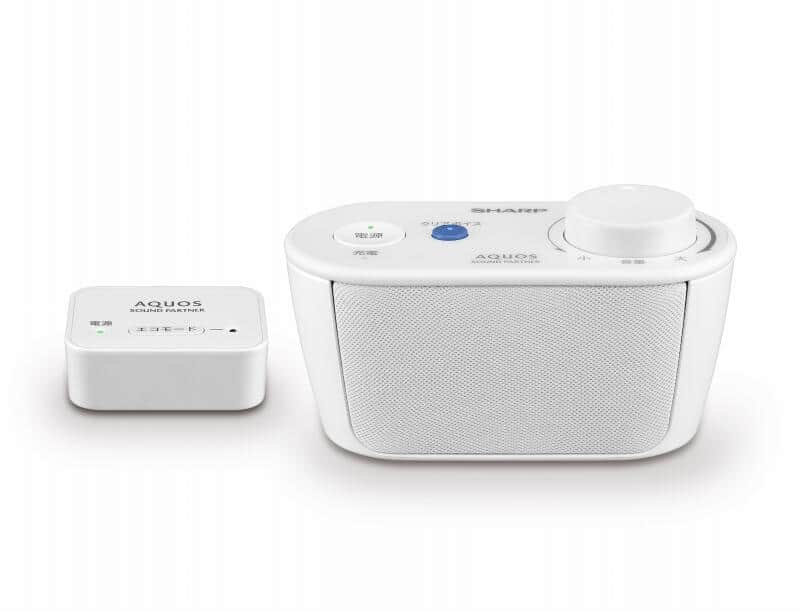 シャープ「AQUOS サウンドパートナー」　テレビ音声をワイヤレスで伝送