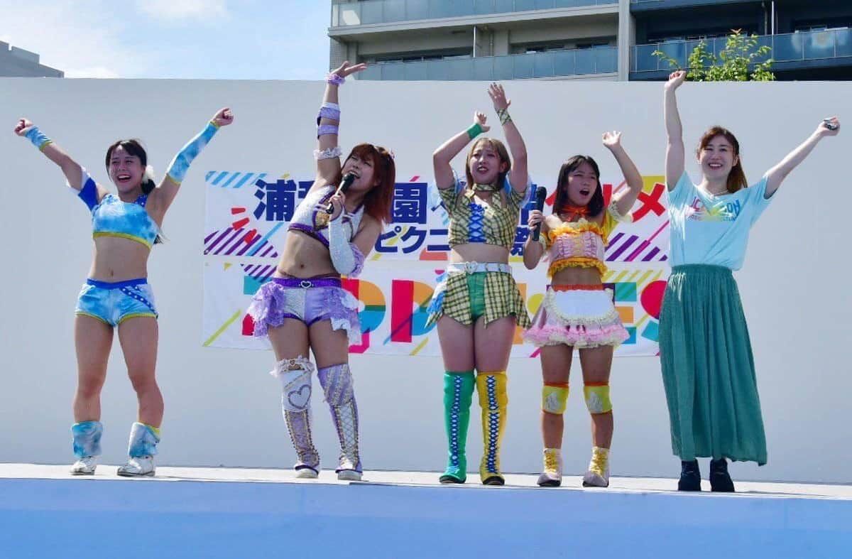 あなたの町にも！「おでかけプロレス」　お祭り会場、電車の中だって