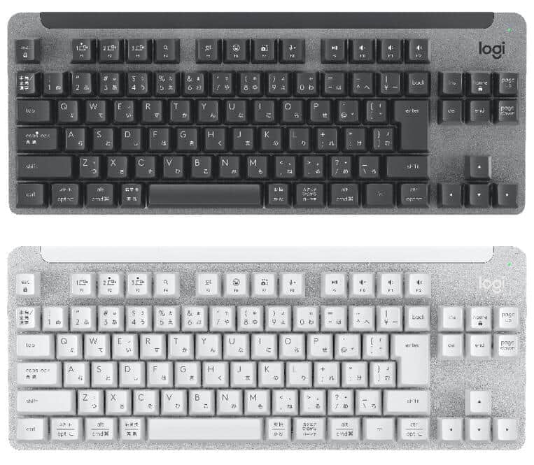 ロジクールからワイヤレス・メカニカルキーボード　長時間の作業も快適タイピング
