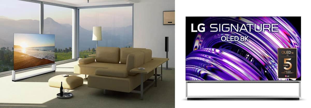 LGの88型8K有機ELテレビ　「LG SIGNATURE」から受注生産で