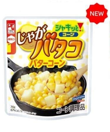 「シャキッと！コーン じゃが バタコ」　電子レンジ加熱可能な最強コンビ