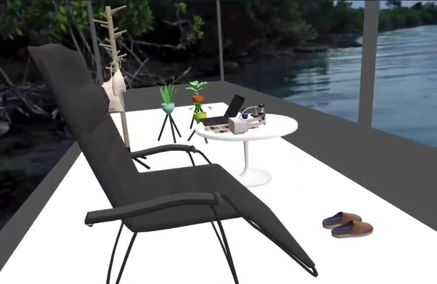 ビームスオリジナルのVRゴーグルバッグはじめ、雑貨レーベル「bPr BEAMS」のデジタル商品が置かれており、ほとんどがBEAMS公式オンラインショップや店頭で購入可能