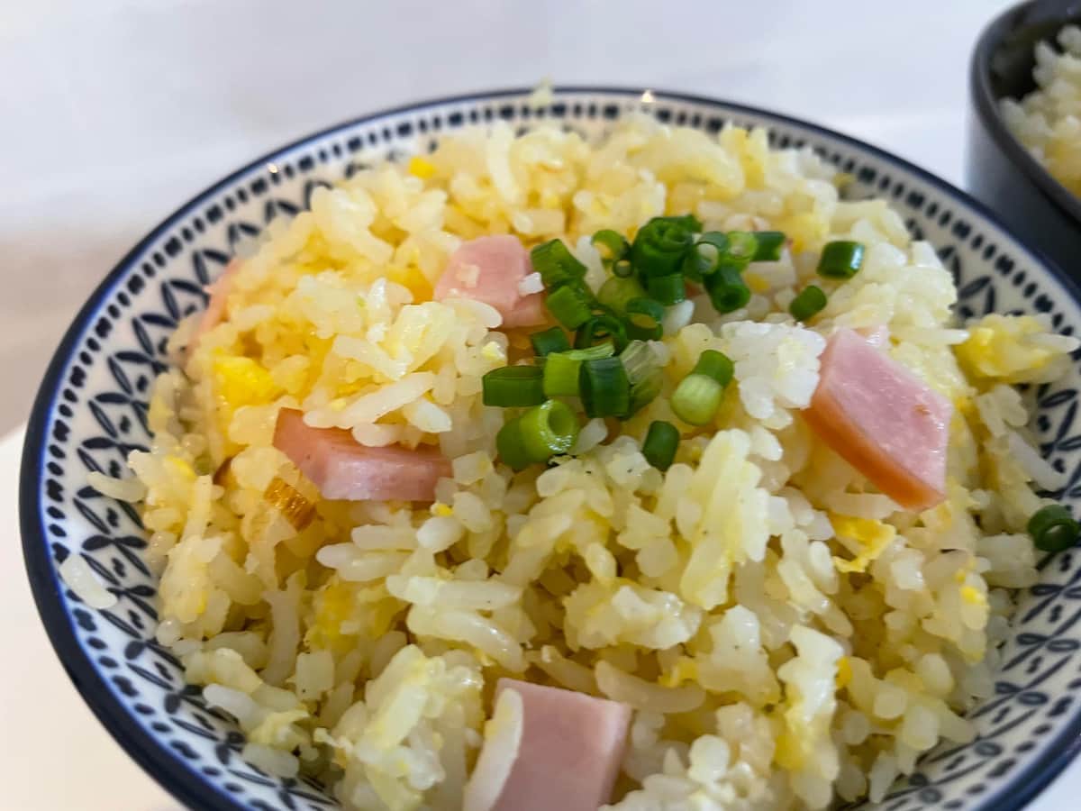 タイ米で作ったチャーハン