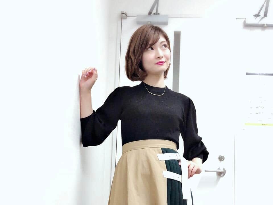 アニメ作品のイベント時の写真（2018年撮影）