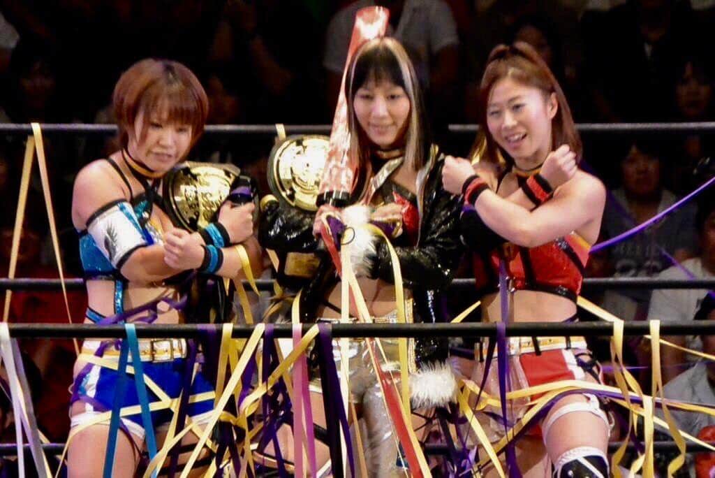 紫雷美央さん引退試合。クローズユニットでラスト！