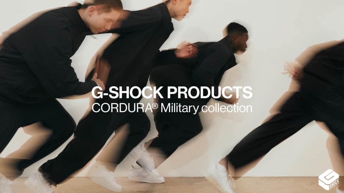 ミリタリーテイストのジャケット、Tシャツ　カシオ「G-SHOCK PRODUCTS」第三弾