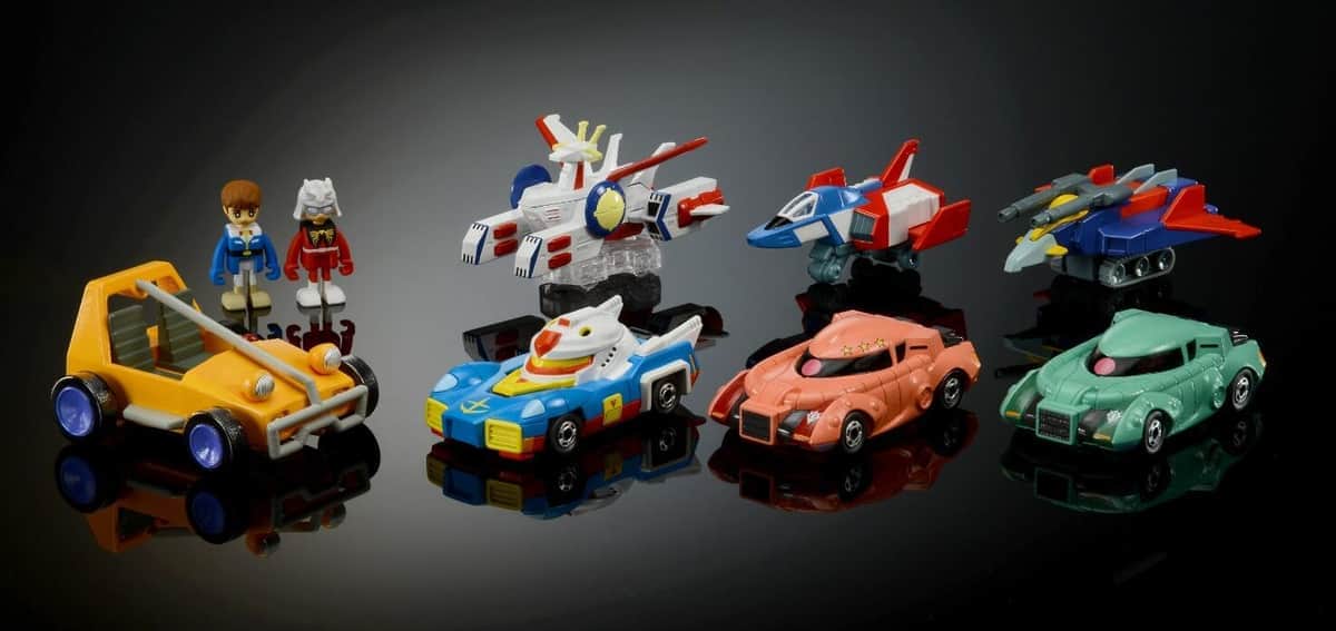 「ガンダム」×「トミカ」夢のコラボ　「シャア専用ザク」含む全7種