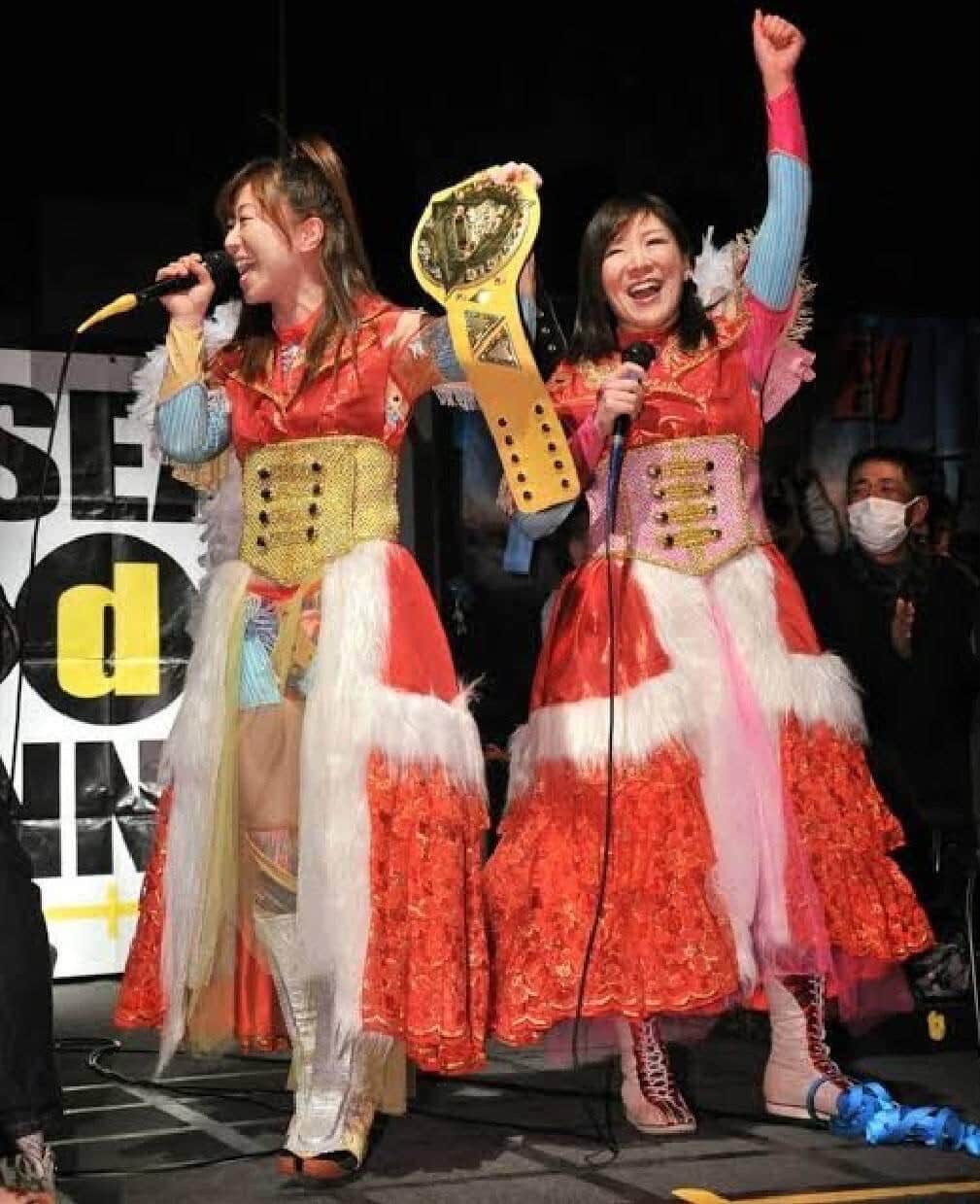 ベストフレンズは歌いながら入場することも