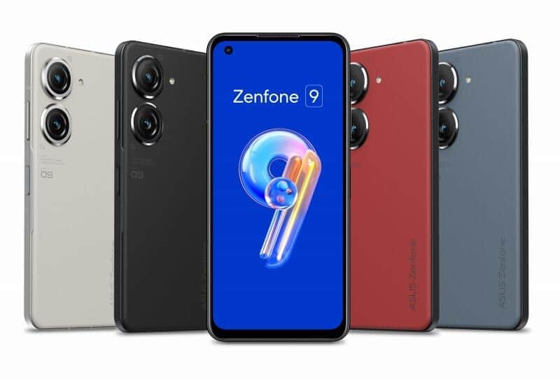 SIMフリースマホ「Zenfone 9」　6軸ジンバル内蔵、揺れのない動画撮影
