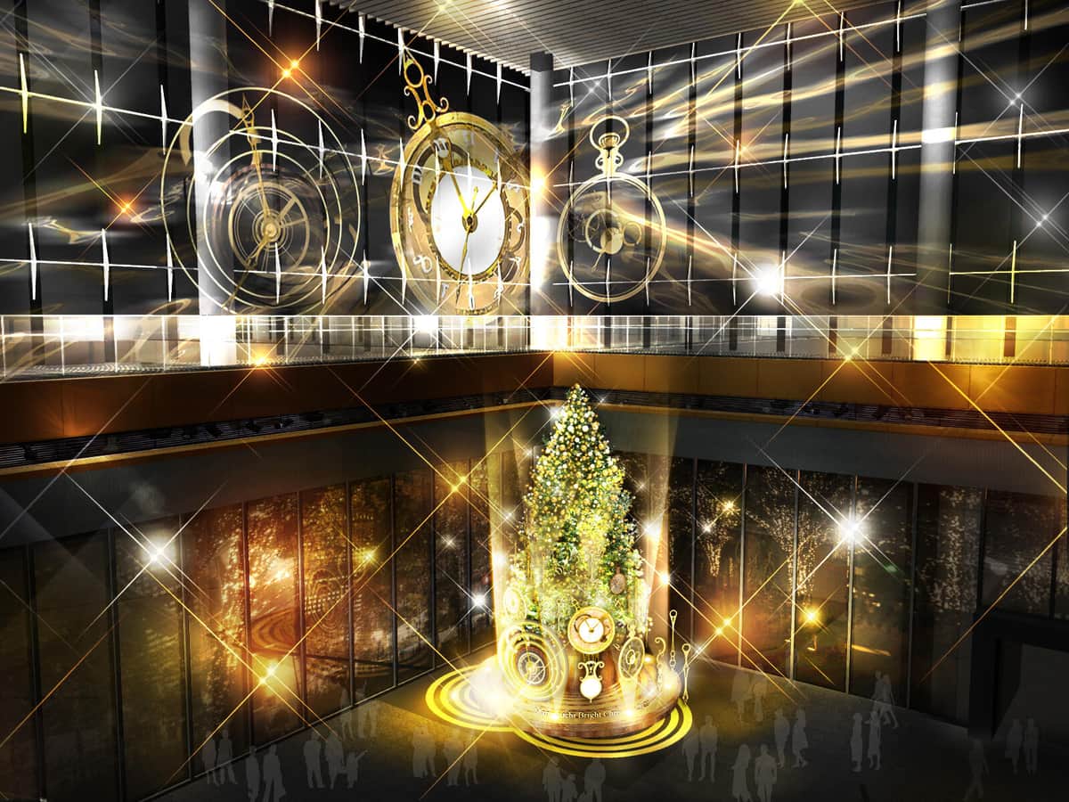 丸の内のクリスマス・イルミネーション　デビュー50周年のユーミンとコラボ