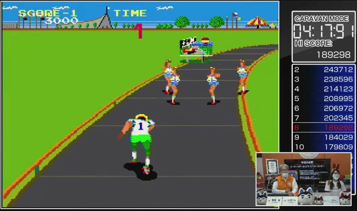 「アーケードアーカイブス ローラージャマー」(c) 2022 HAMSTER Co.