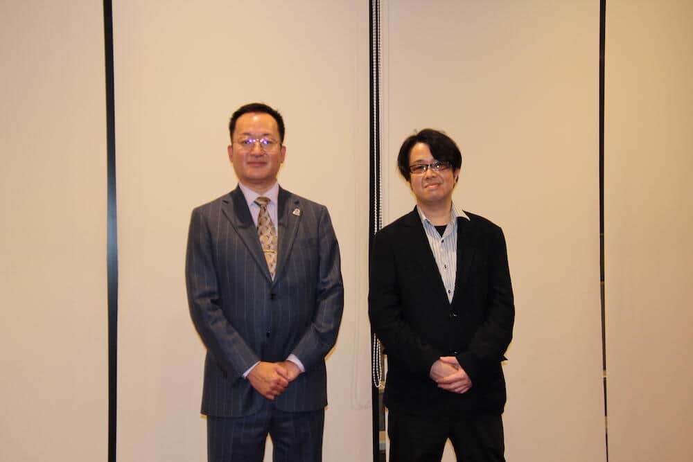 左・稲見昌彦氏、右・奥秀太郎氏