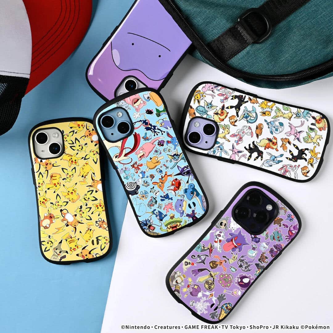 「ポケモン」デザインの「iFace」　iPhone 14シリーズ向け