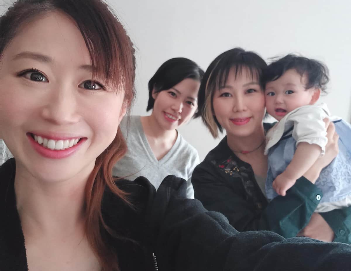 藤本家まで遊びに来てくれました