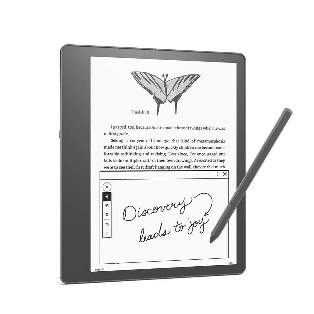 10.2型ディスプレー搭載「Kindle Scribe」　シリーズ史上最大の画面サイズ