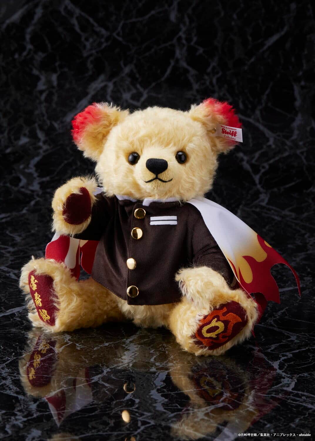 煉獄さんがテディベアに　シュタイフと「鬼滅の刃」がコラボ