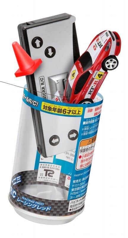 「ミニカーR/C レーシングシリーズ」第2弾　全長約7.5センチでも本格操作できる