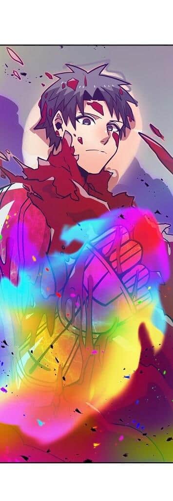 フルデジタル漫画のため、彩度の高い表現ができる／「神血の救世主」(C)江藤俊司/疾狼/3rd Ie/Studio No.9