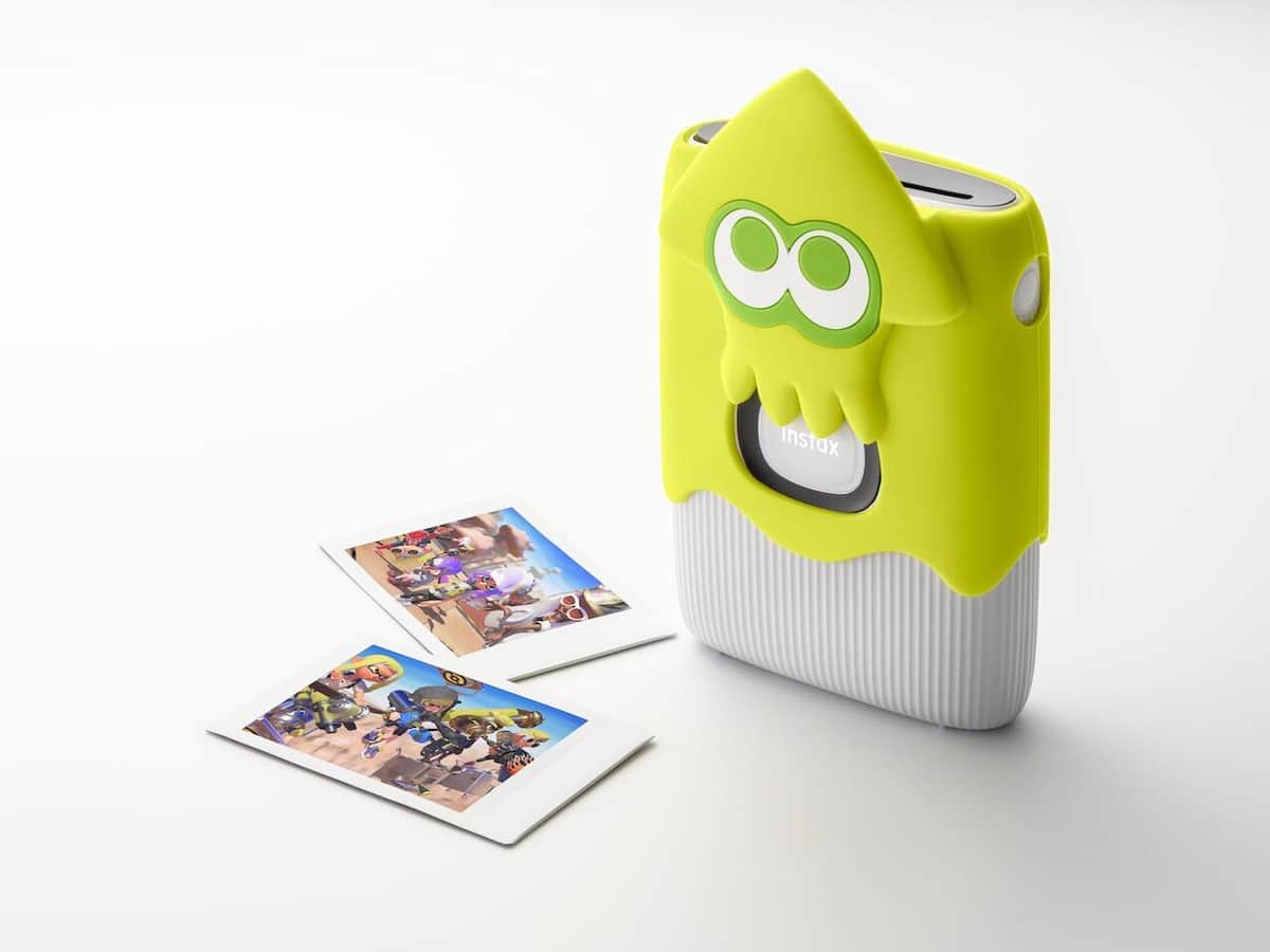 「チェキ INSTAX mini Link」　「スプラトゥーン3」ケース同梱