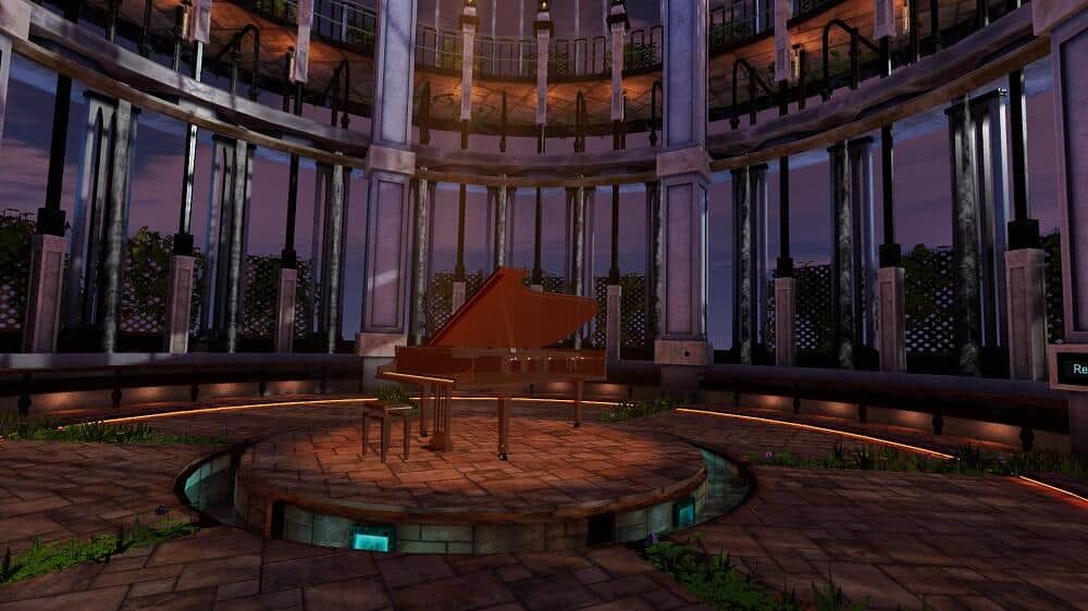 空中に浮かぶコンサートホールのような空間「Project SmallMusicSpace」