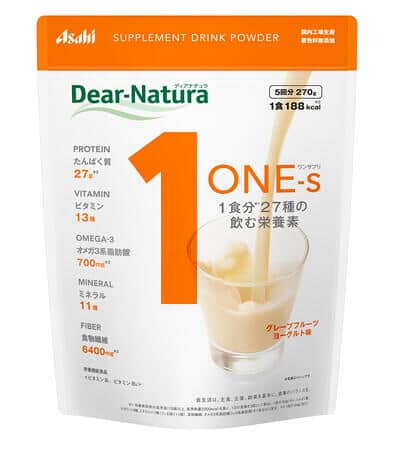 「ディアナチュラ ワンサプリ」　　ブランド初、1食分の栄養素を配合