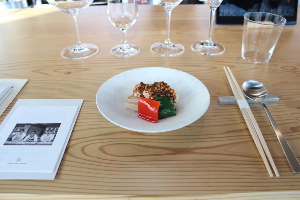 「鶏のあられ揚げ」