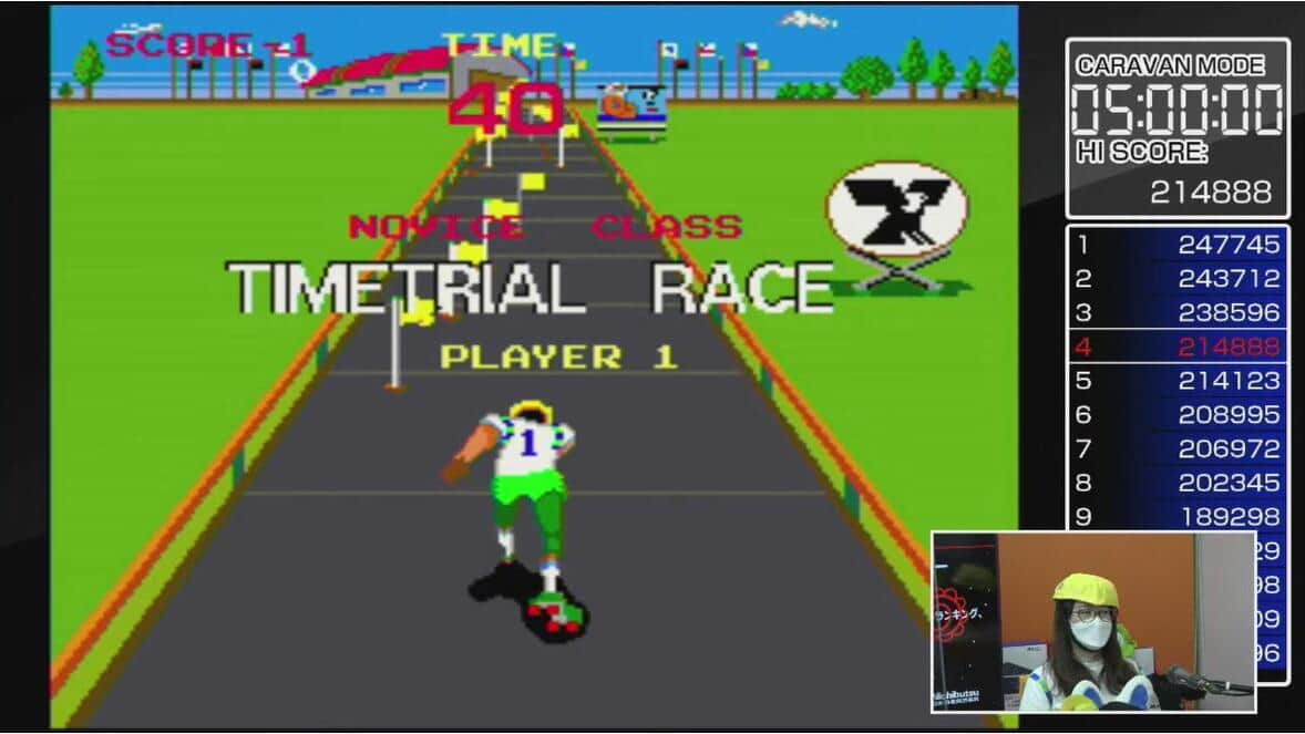 「アーケードアーカイブス ローラージャマー」(c) 2022 HAMSTER Co.