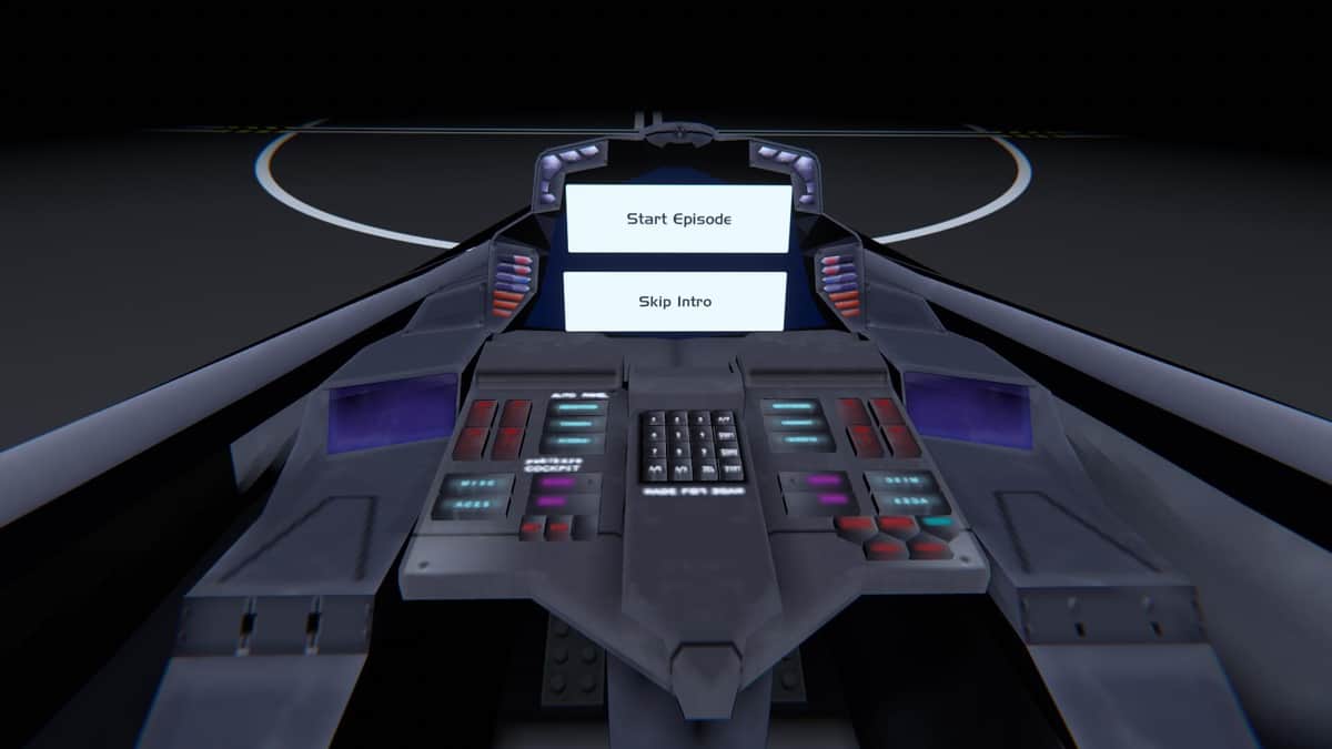 Start Episodeを選び、ゲームが始まる