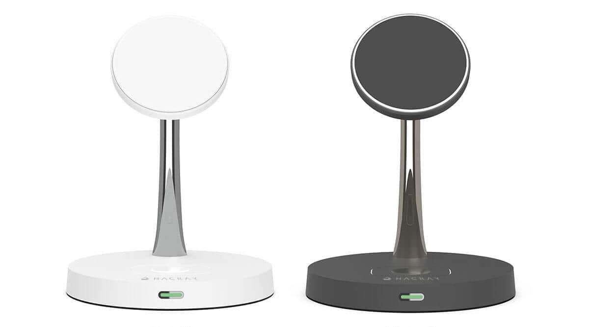 iPhoneやApple Watchを最大2台同時充電　ワイヤレス充電スタンド