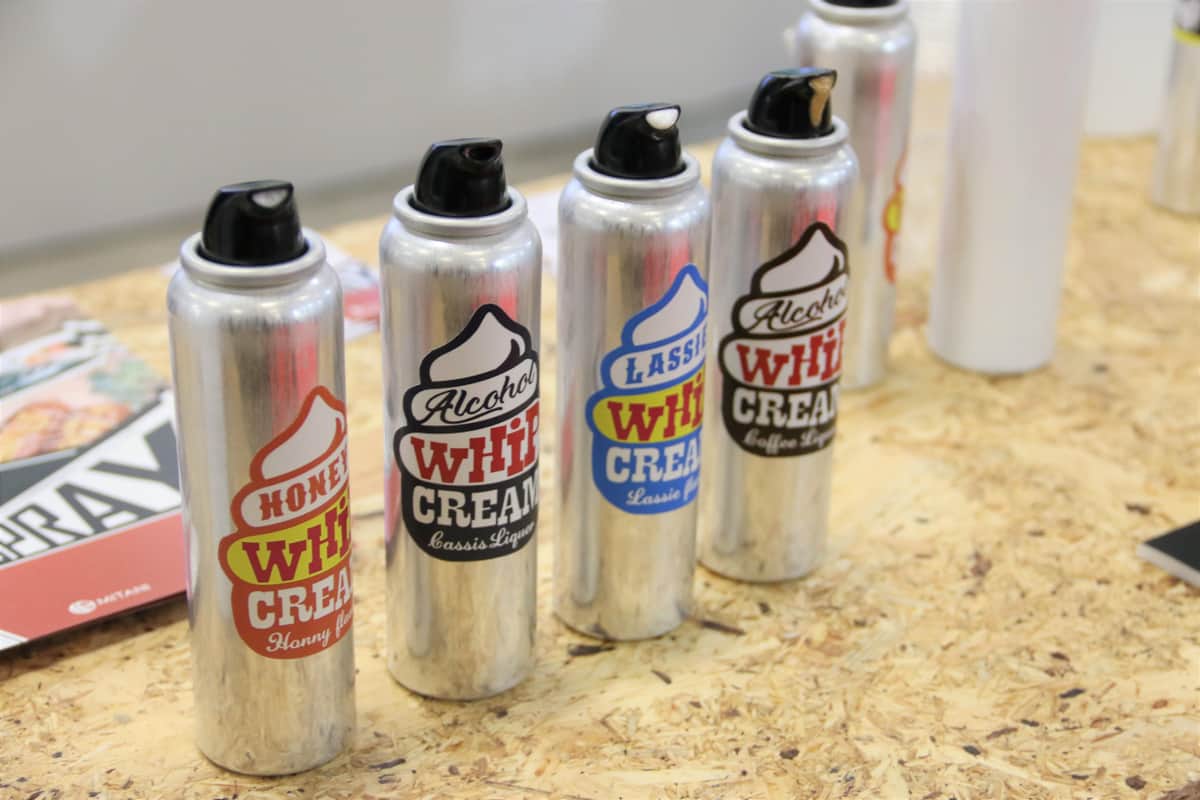 いろいろな味のムース