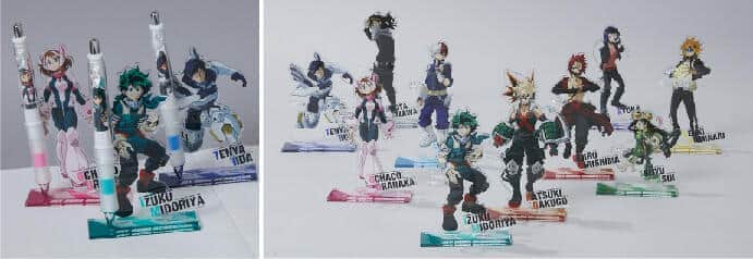 「僕のヒーローアカデミア」とコラボ　シャープペンとボールペン