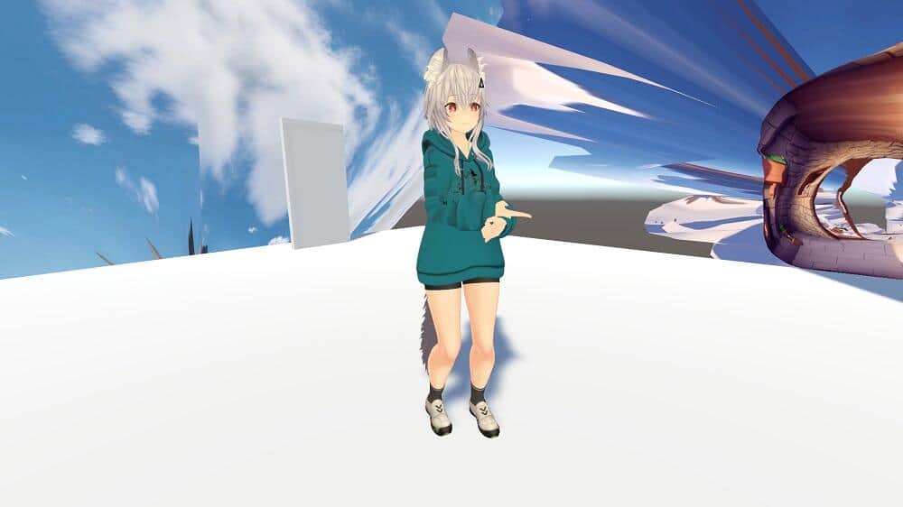 取材に答えるサックーさん