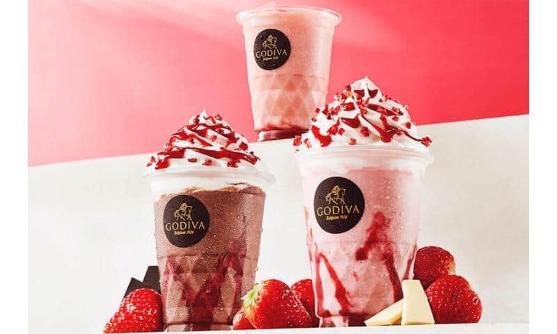 ゴディバからイチゴフレーバー　「ショコリキサー」にカカオフルーツジュース