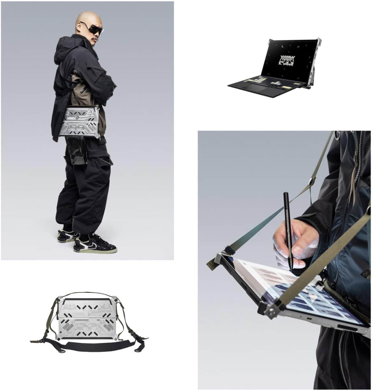 ASUSのモバイルノートPC　独ファッションブランド「ACRONYM」とコラボ