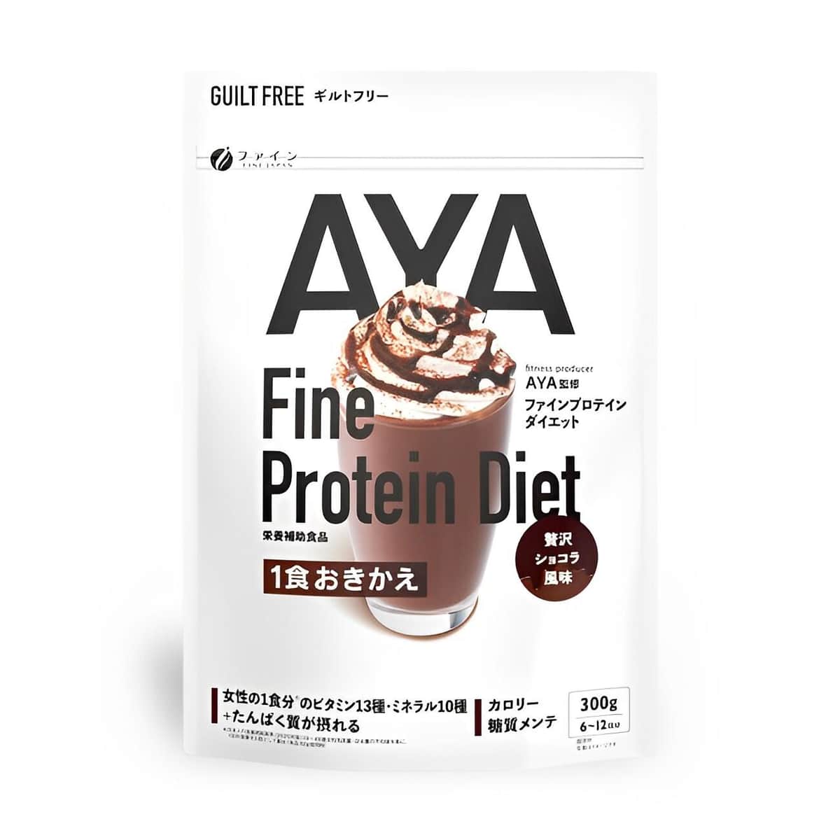 ファインプロテインダイエットから　「1食おきかえ贅沢ショコラ風味」