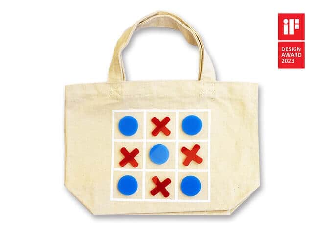 「〇×ゲームのトート」　ドイツ「iFデザインアワード2023」受賞