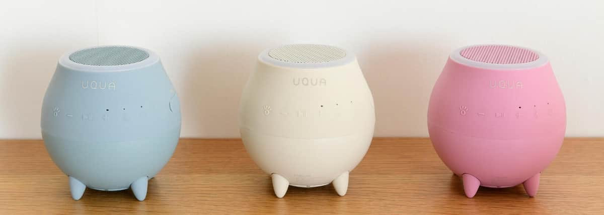 ワイヤレスバススピーカー「UQUA」　お風呂に浮かべて音楽を楽しめる