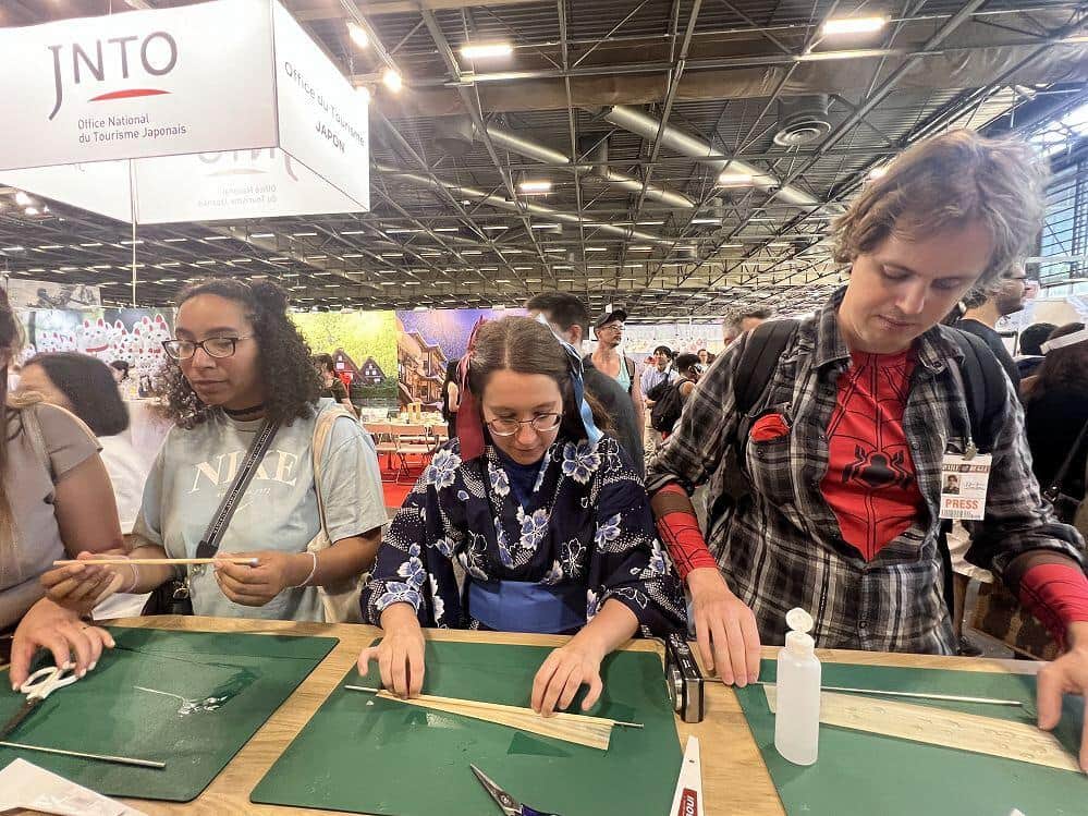 カンナ削りの「木のストロー」が、G7広島サミット関係閣僚会議の展示物として選定された記念