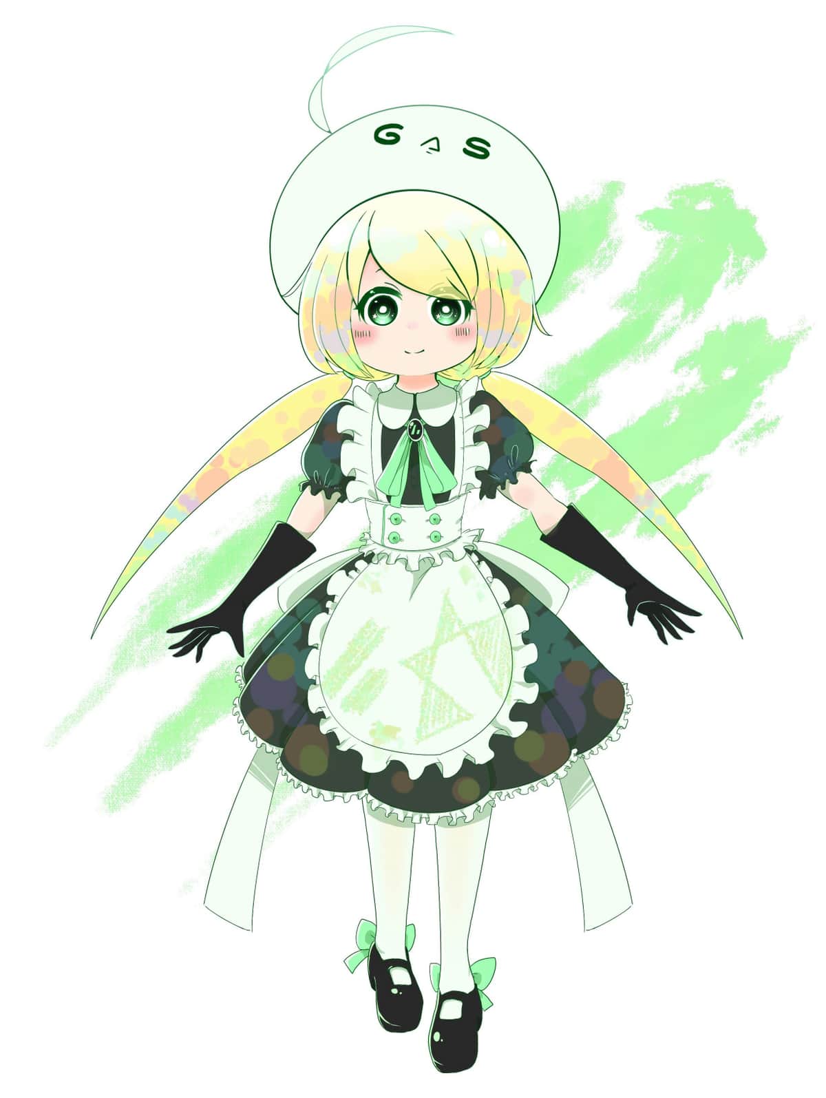 ツイッターアイコンで使っているキャラクターの全身図