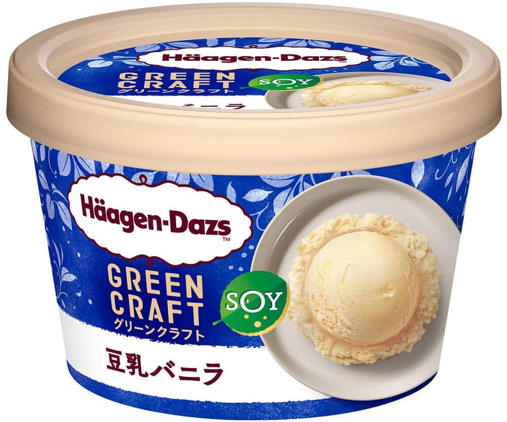 植物性ミルクアイス「GREEN CRAFT」　ハーゲンダッツが1都7県で