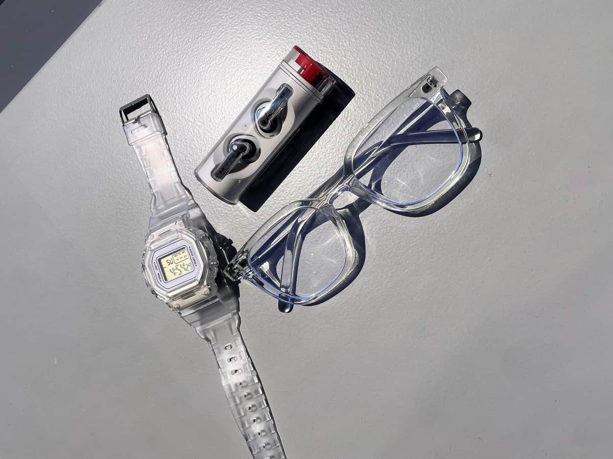 武井さんお気に入りのスケルトンアイテムたち