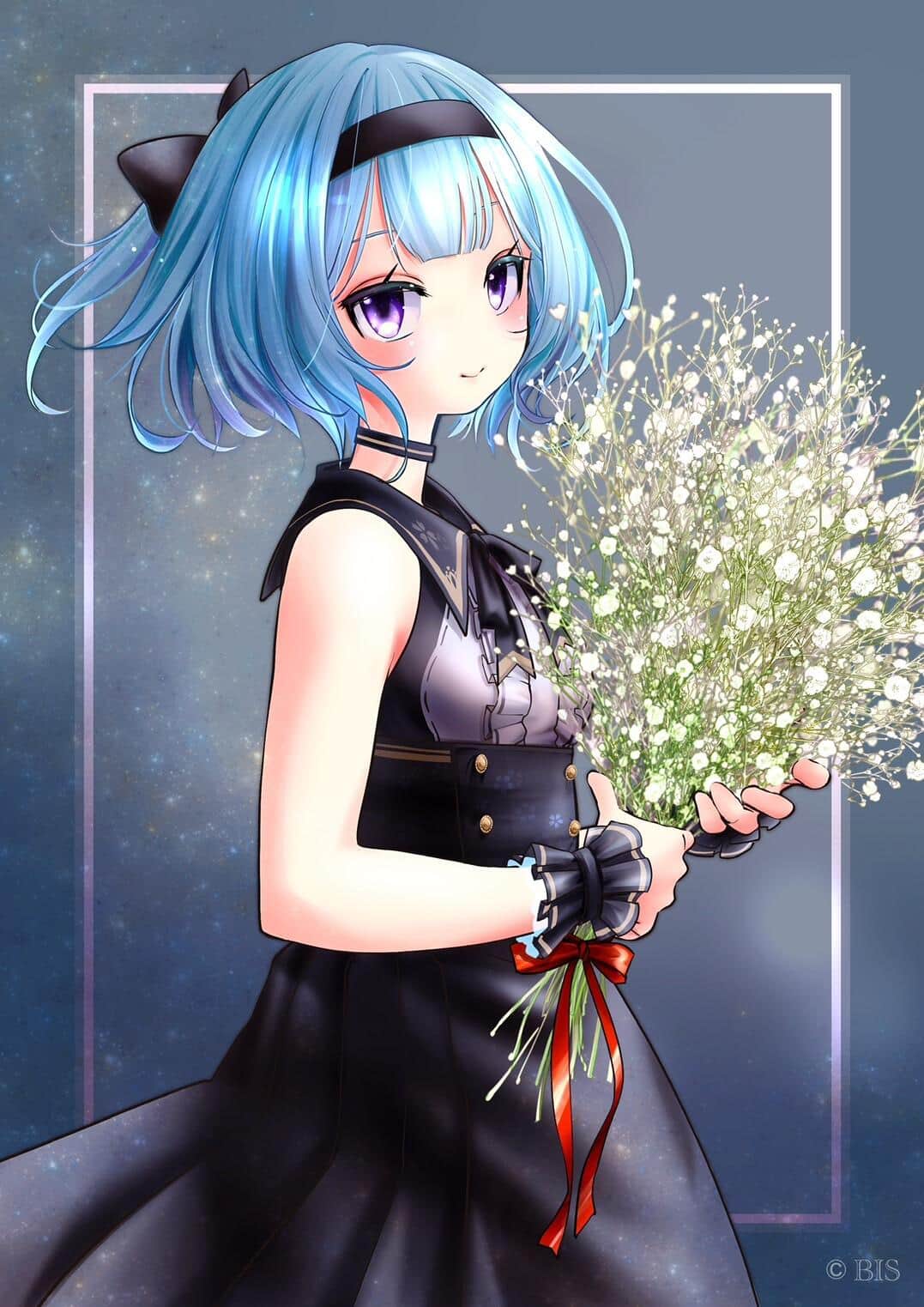 BISさんによる、まつゆう*さんのVRアバターイラスト1枚目（画像1）