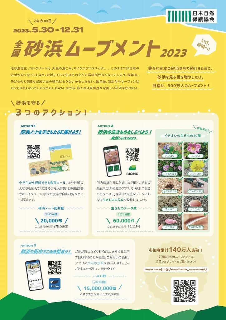 生き物コレクションアプリ「Biome」を運営するバイオームと、科学技術の力であらゆる環境問題を克服することを目指すピリカとの3社連携