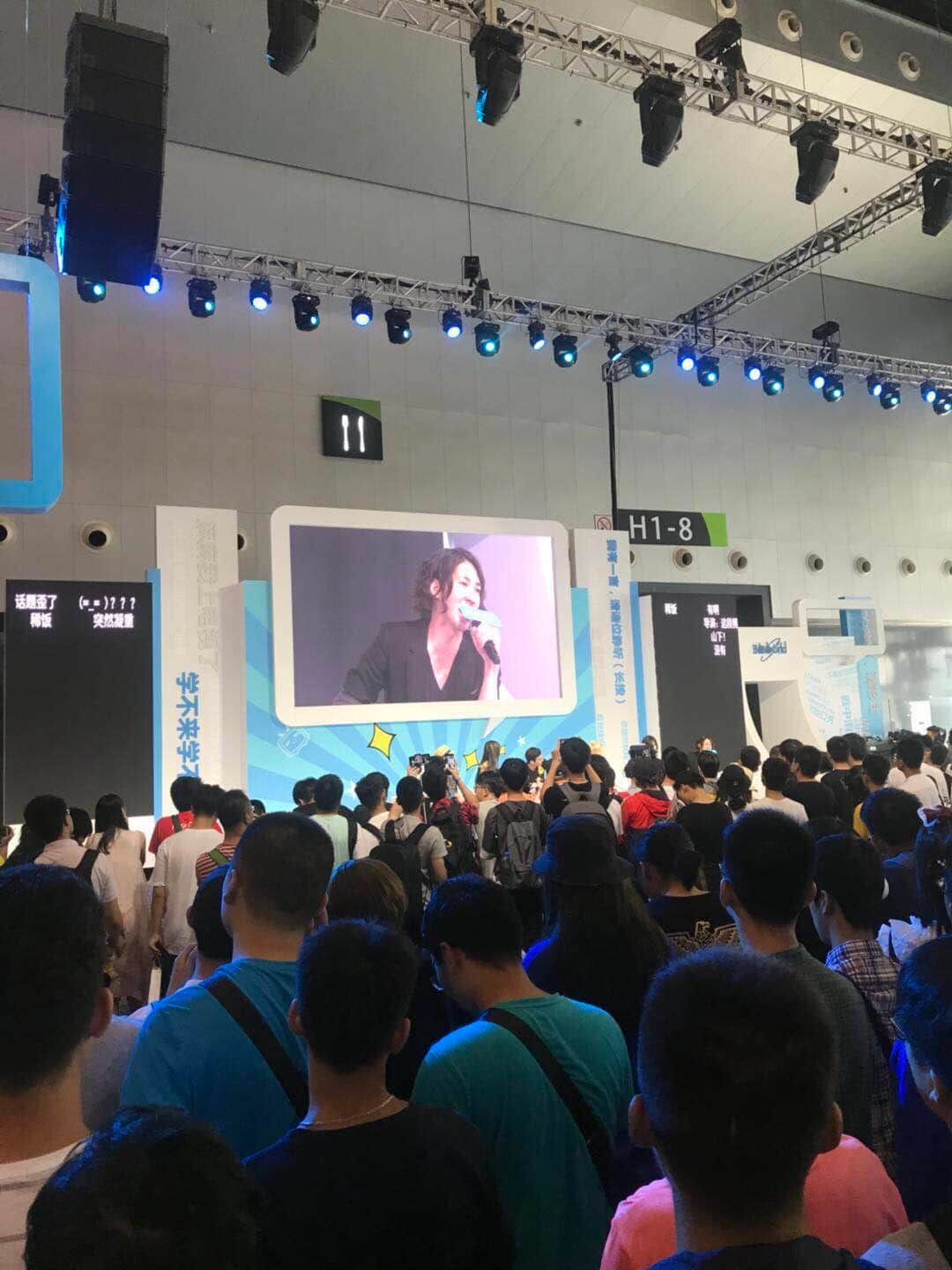 中国でのトークイベント一幕